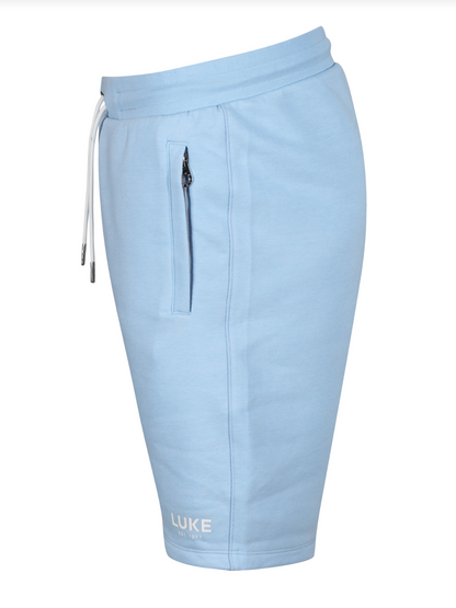 Luke 1977 Staggering Sweat Shorts Sky Blue