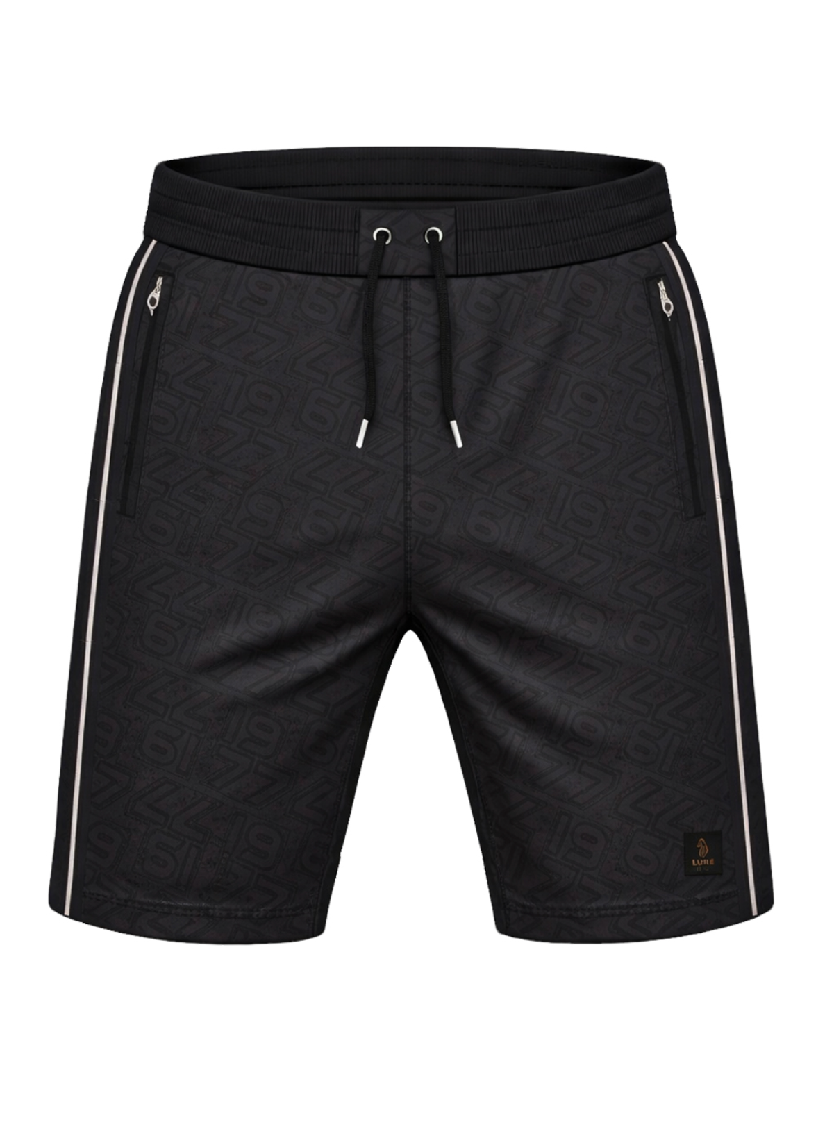 Luke 1977 Riva Overprint Shorts Black