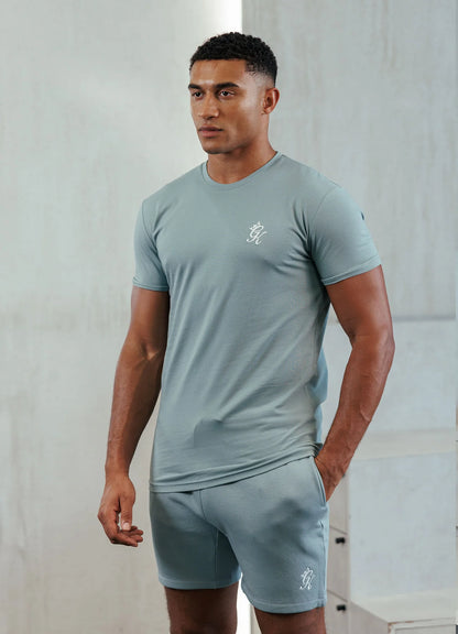 Gym King Fundamental T-Shirt Green Smoke