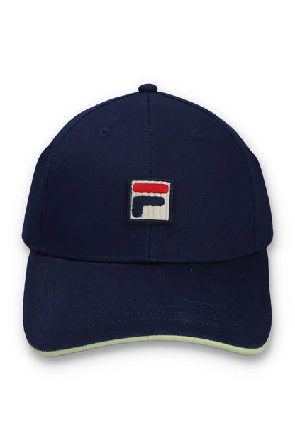 FILA Tantam Classic 6 Panel Sandwich Fasten Cap FILA Navy