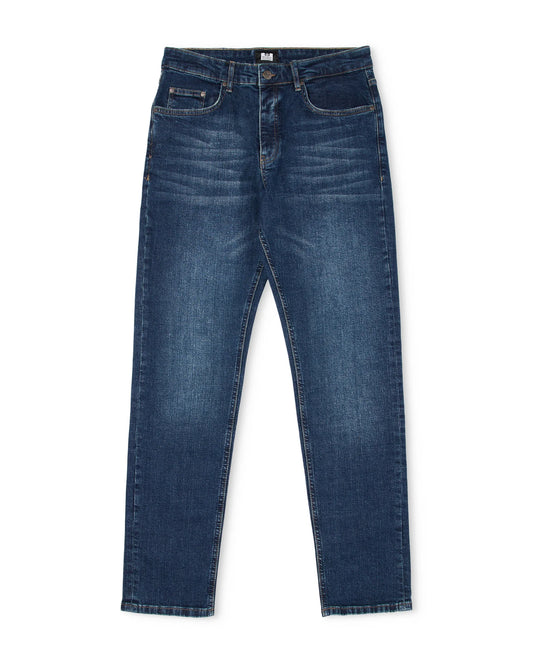 Weekend Offender 444 Tapered Dark Vintage Denim Jeans Dark Vintage