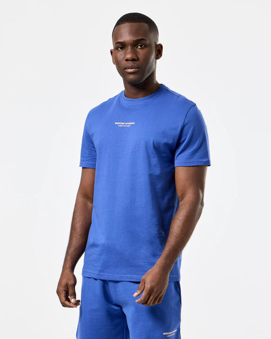Weekend Offender Millergrove T-Shirt Bluebell/Alabaster