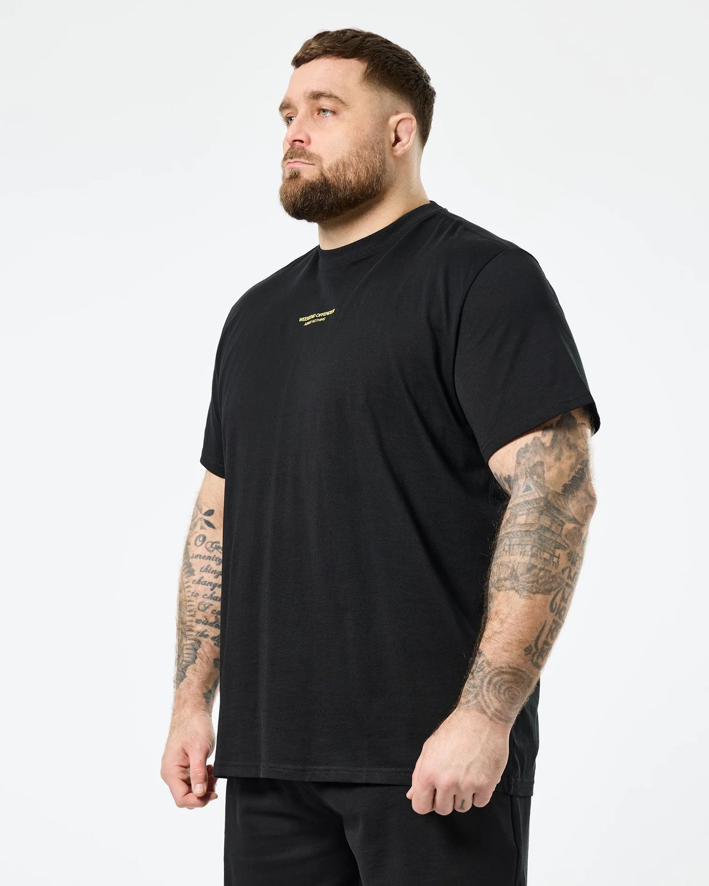Weekend Offender Plus Size Millergrove T-Shirt Black/Peridot