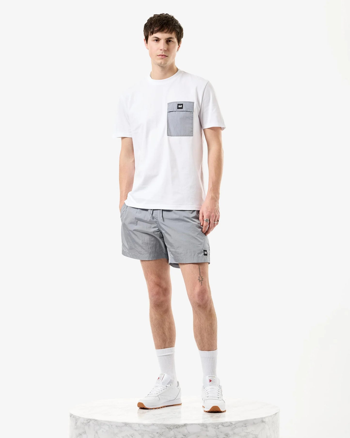 Weekend Offender Stacks Swim Short Smokey