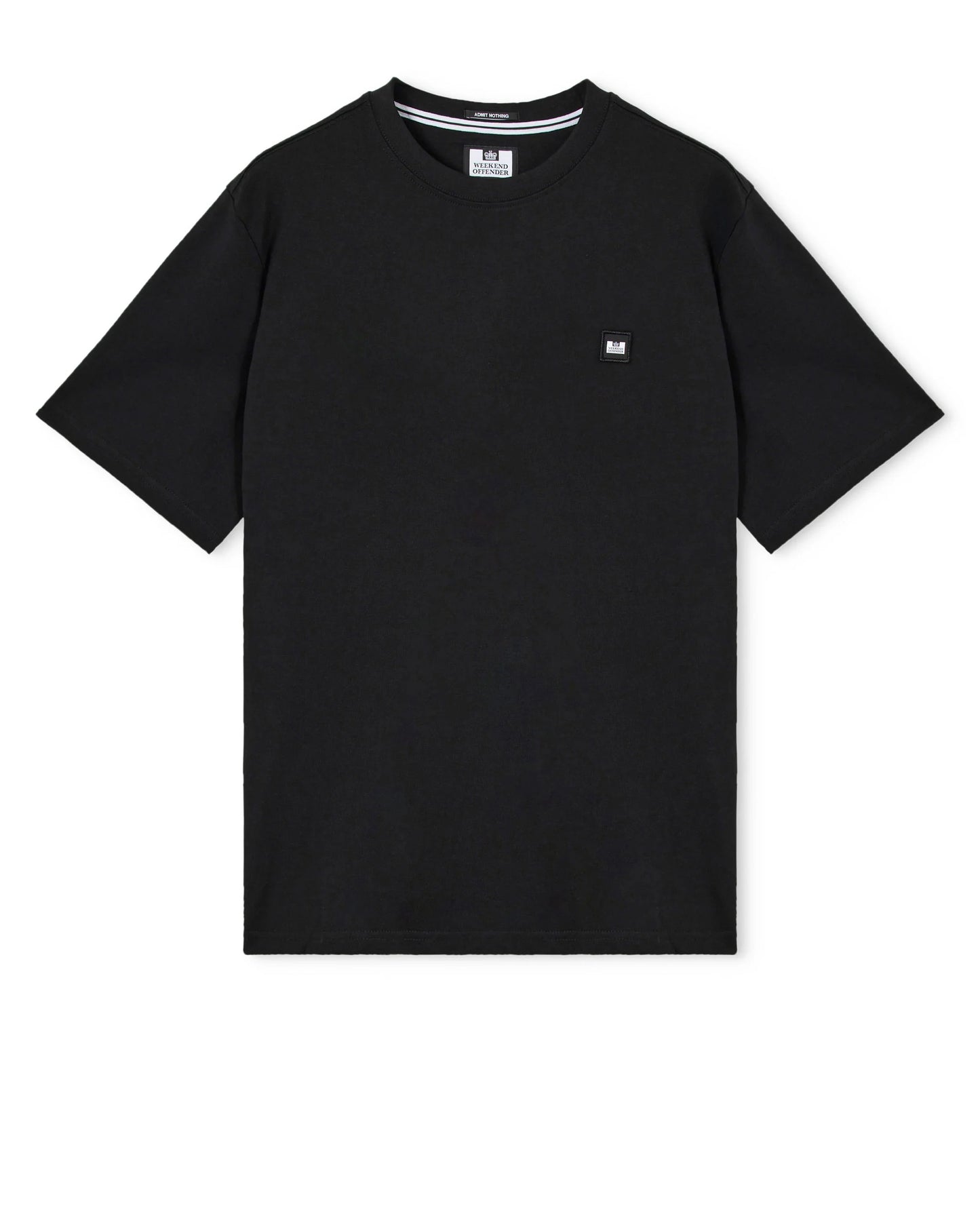 Weekend Offender Plus Size Brooklands T-Shirt Black