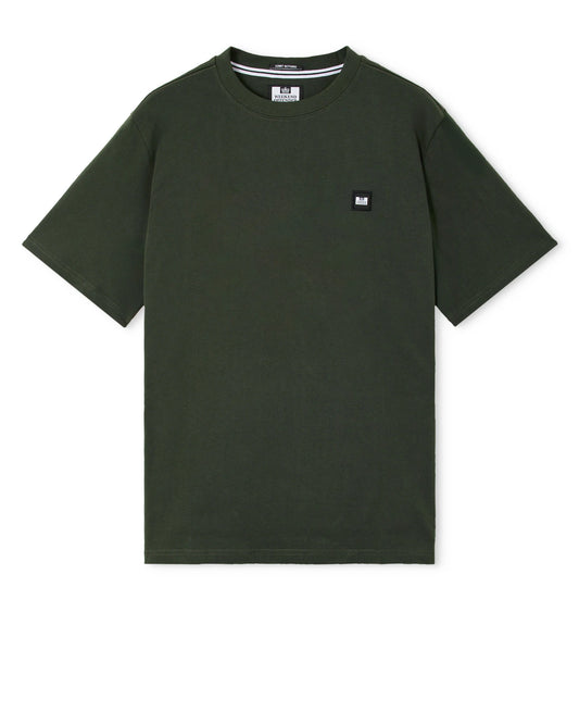 Weekend Offender Plus Size Brooklands T-Shirt Black Forest Green