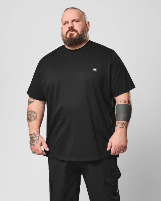 Weekend Offender Plus Size Brooklands T-Shirt Black