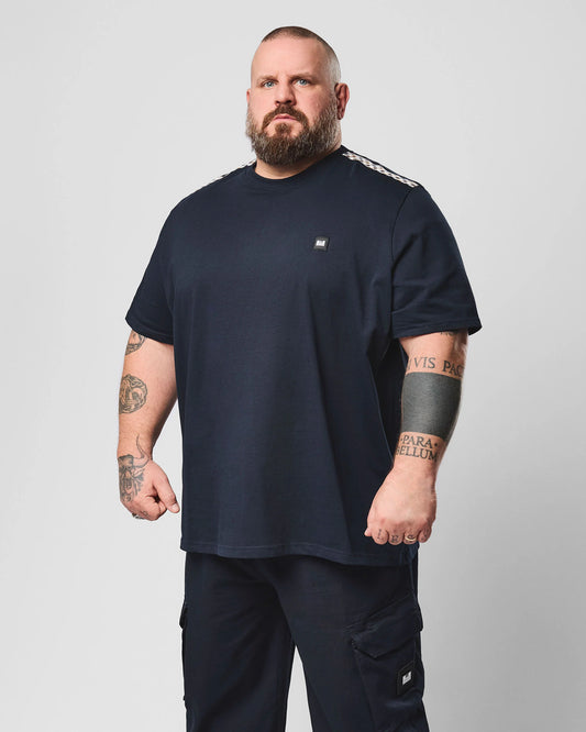 Weekend Offender Plus Size Médéa T-Shirt Navy