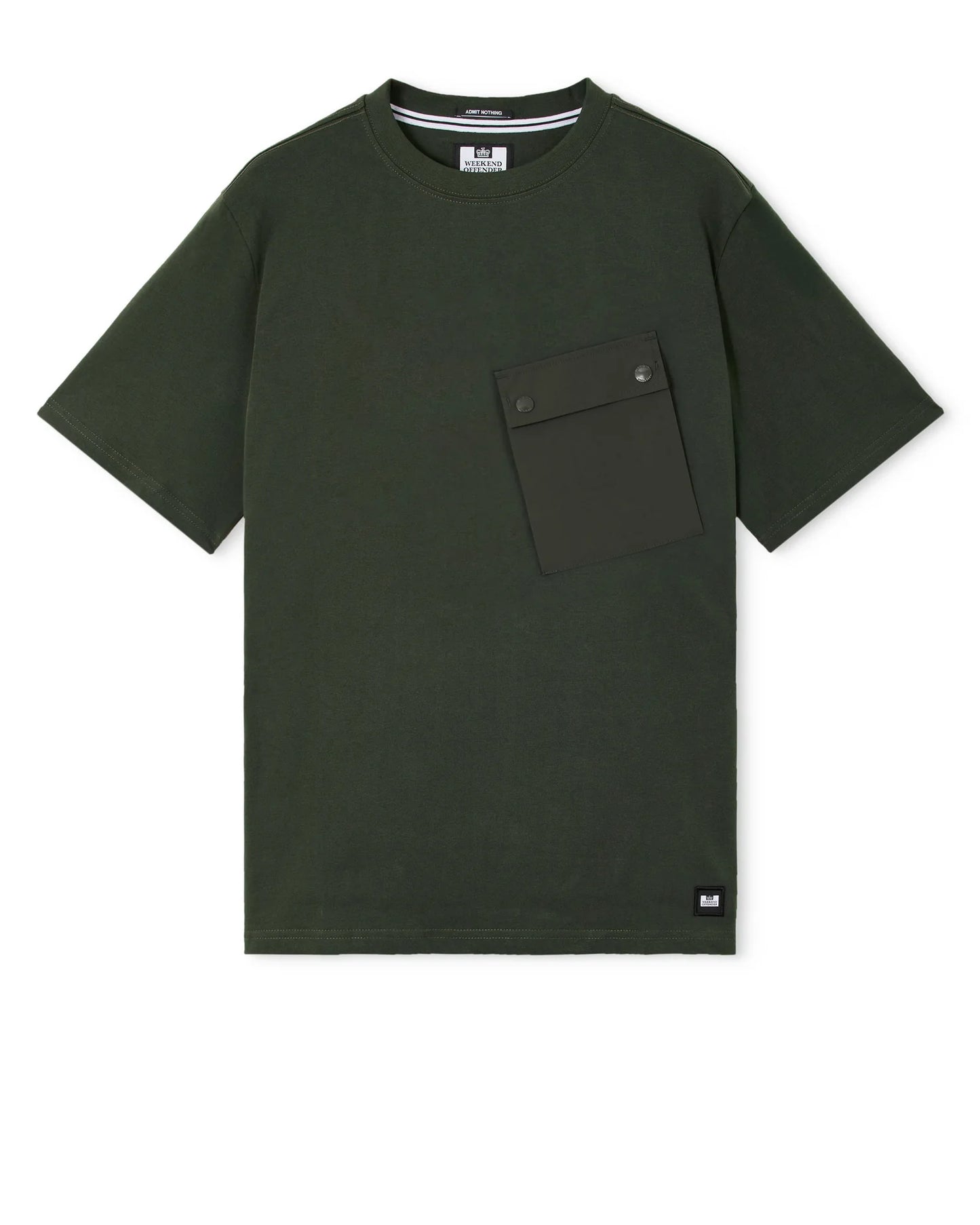 Weekend Offender Adrar T-Shirt Black Forest Green
