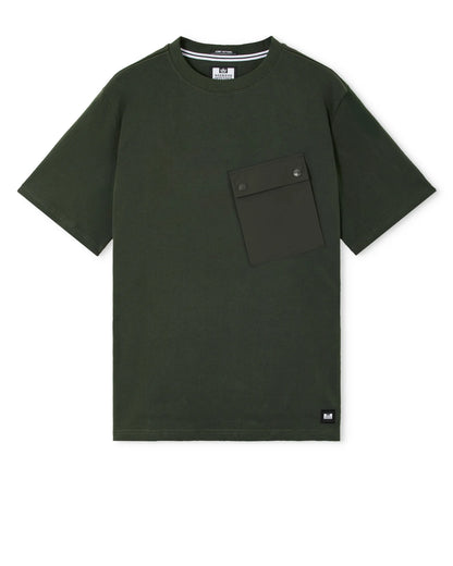 Weekend Offender Adrar T-Shirt Black Forest Green