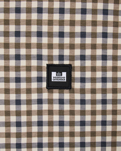 Weekend Offender Trimmer T-Shirt Mid House Check