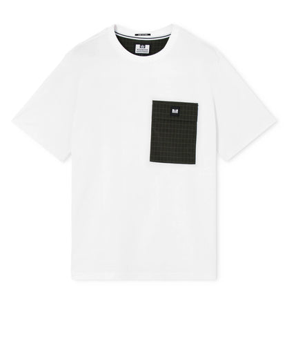 Weekend Offender Stiniva T-Shirt White/Black Forest Green