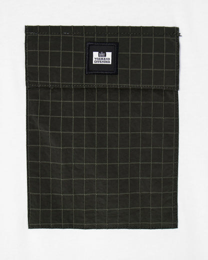Weekend Offender Stiniva T-Shirt White/Black Forest Green