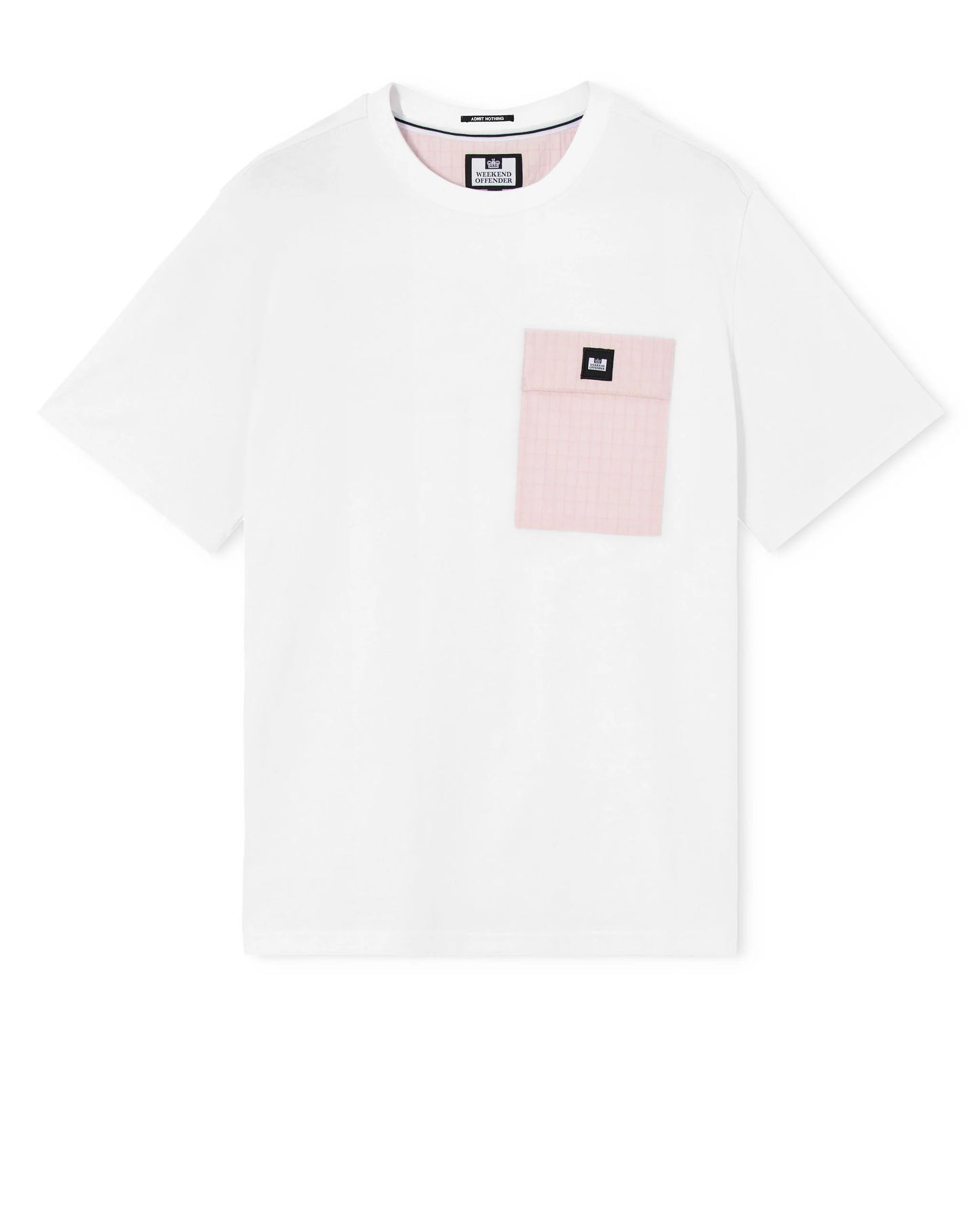 Weekend Offender Stiniva T-Shirt White/Soft Pink