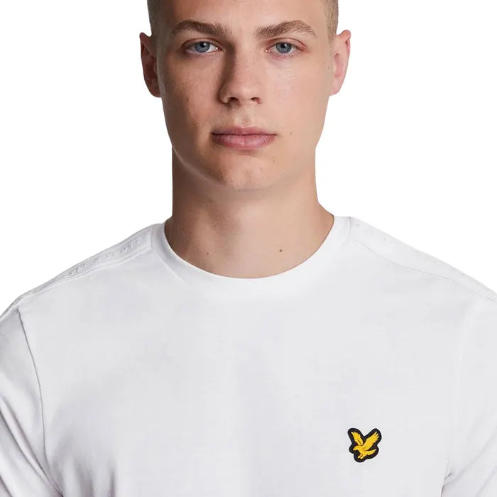 Lyle & Scott Sports Tape T-Shirt White