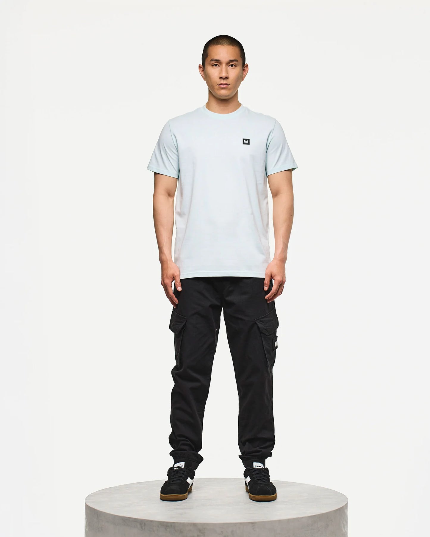 Weekend Offender Cannon Beach T-Shirt Sea Spray Blue