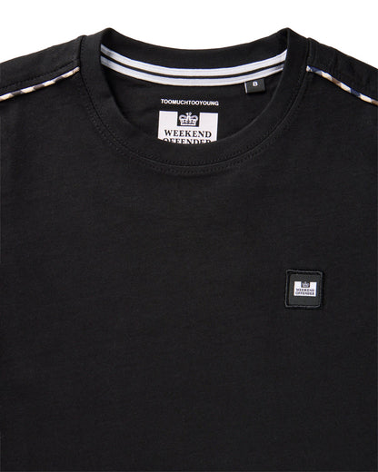 Weekend Offender Junior Manuel T-Shirt Black