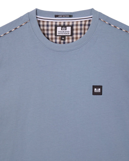 Weekend Offender Plus Size Manuel T-Shirt Blue Shadow