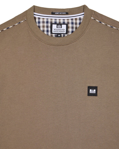 Weekend Offender Plus Size Manuel T-Shirt Tobacco Brown