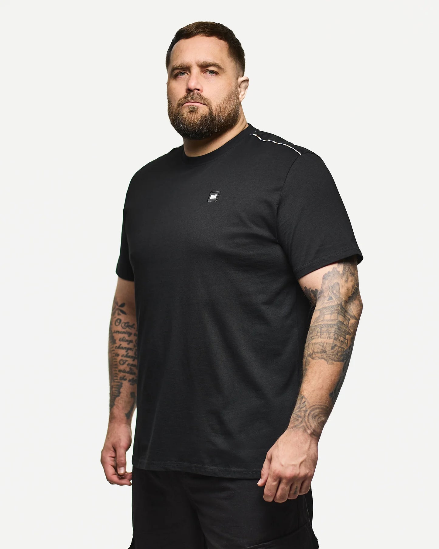 Weekend Offender Plus Size Manuel T-Shirt Black