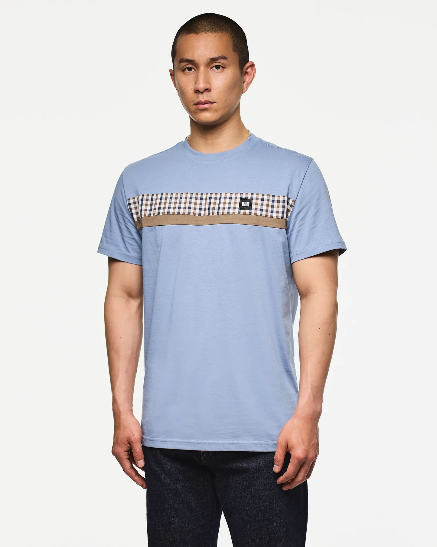 Weekend Offender Cooder T-Shirt Blue Shadow