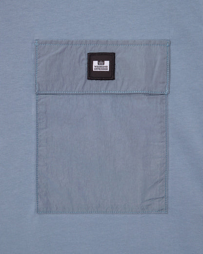 Weekend Offender Plus Size Stiniva T-Shirt Blue Shadow