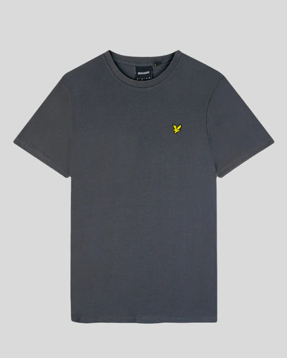 Lyle & Scott Cotton Crew Neck T-Shirt Gunmetal