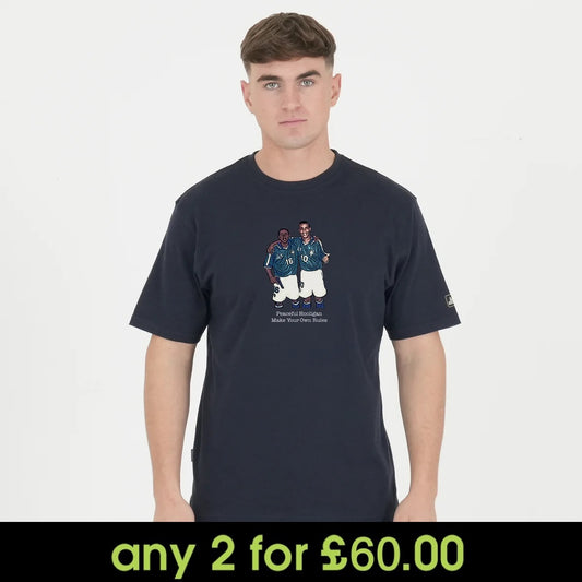 Peaceful Hooligan Ronaldinho T-Shirt Navy