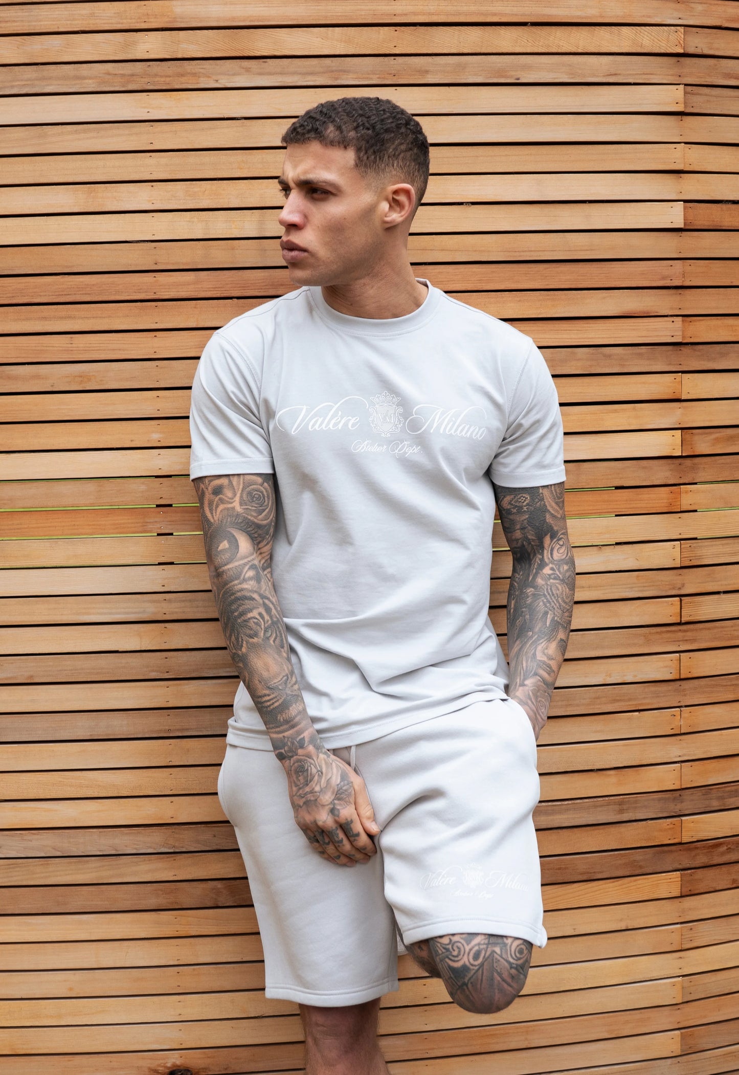 Valere Milano Devaro T-Shirt Grey