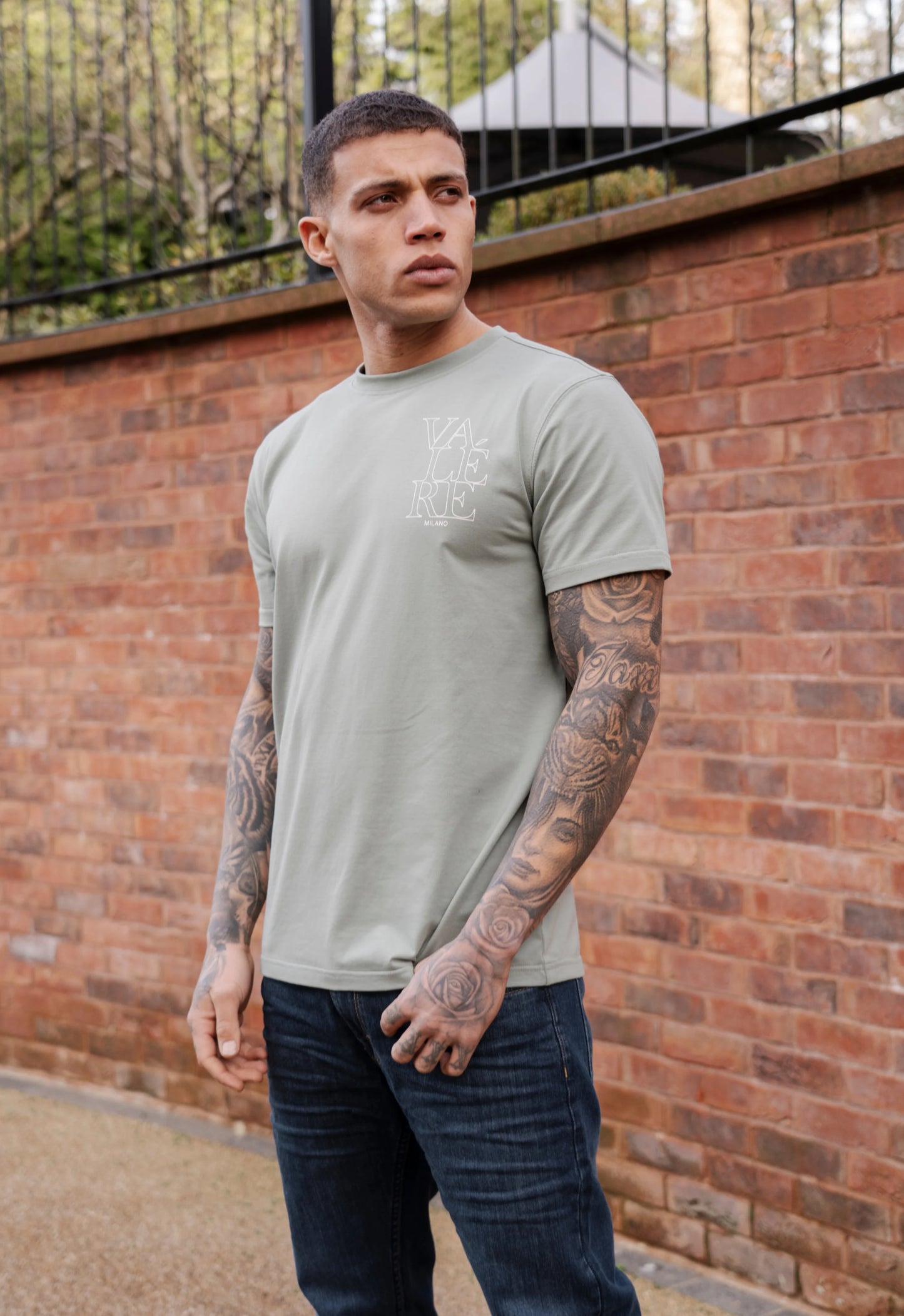 Valere Milano Capanne T-Shirt Sage