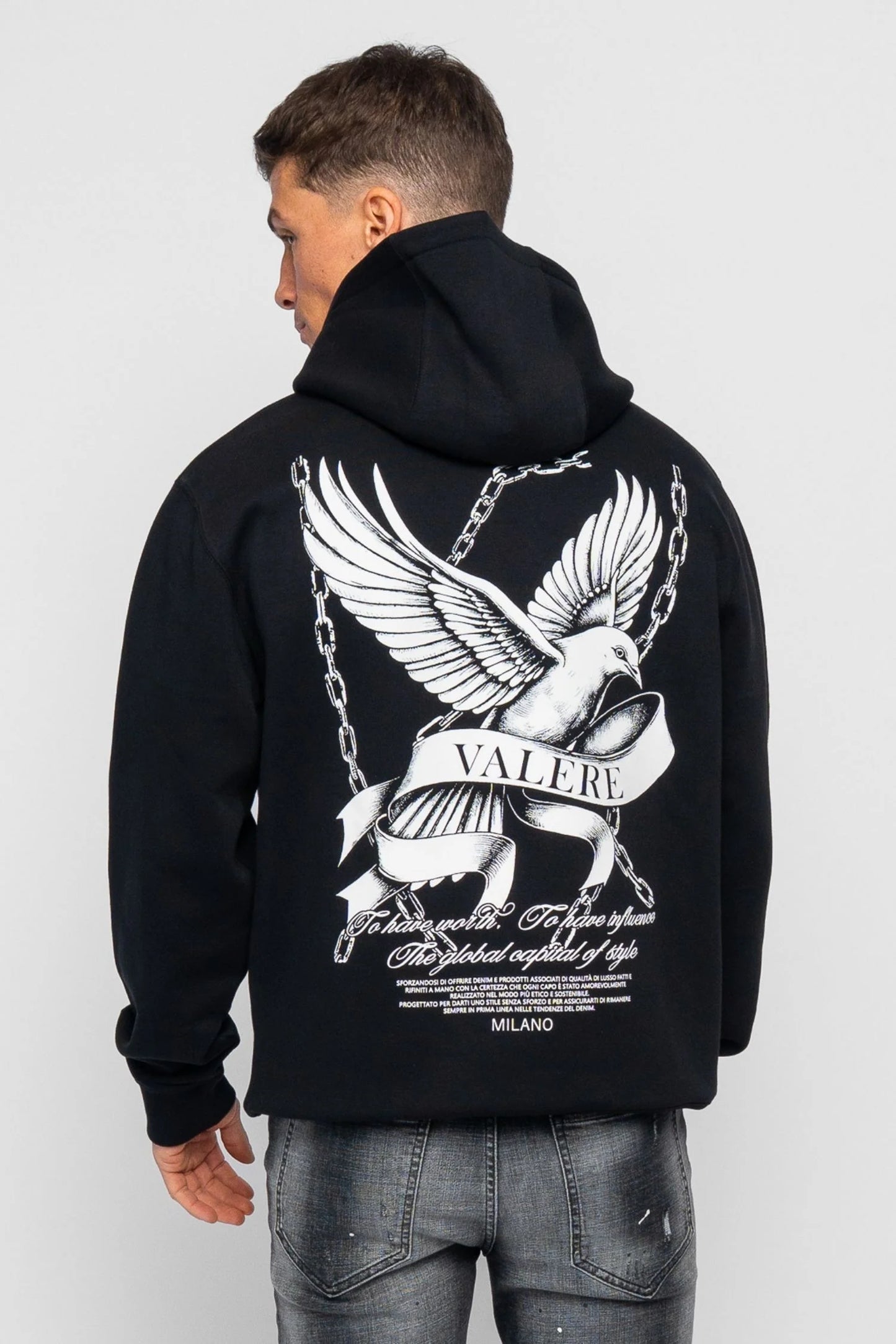 Valere Milano Monviso Hoodie Black