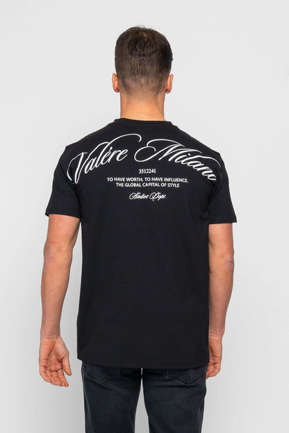 Valere Milano Avic T-Shirt Black