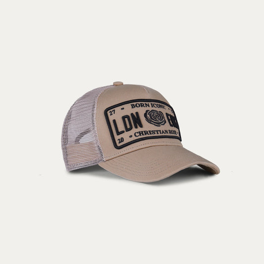 Christian Rose Iconic Cap Sand/Black