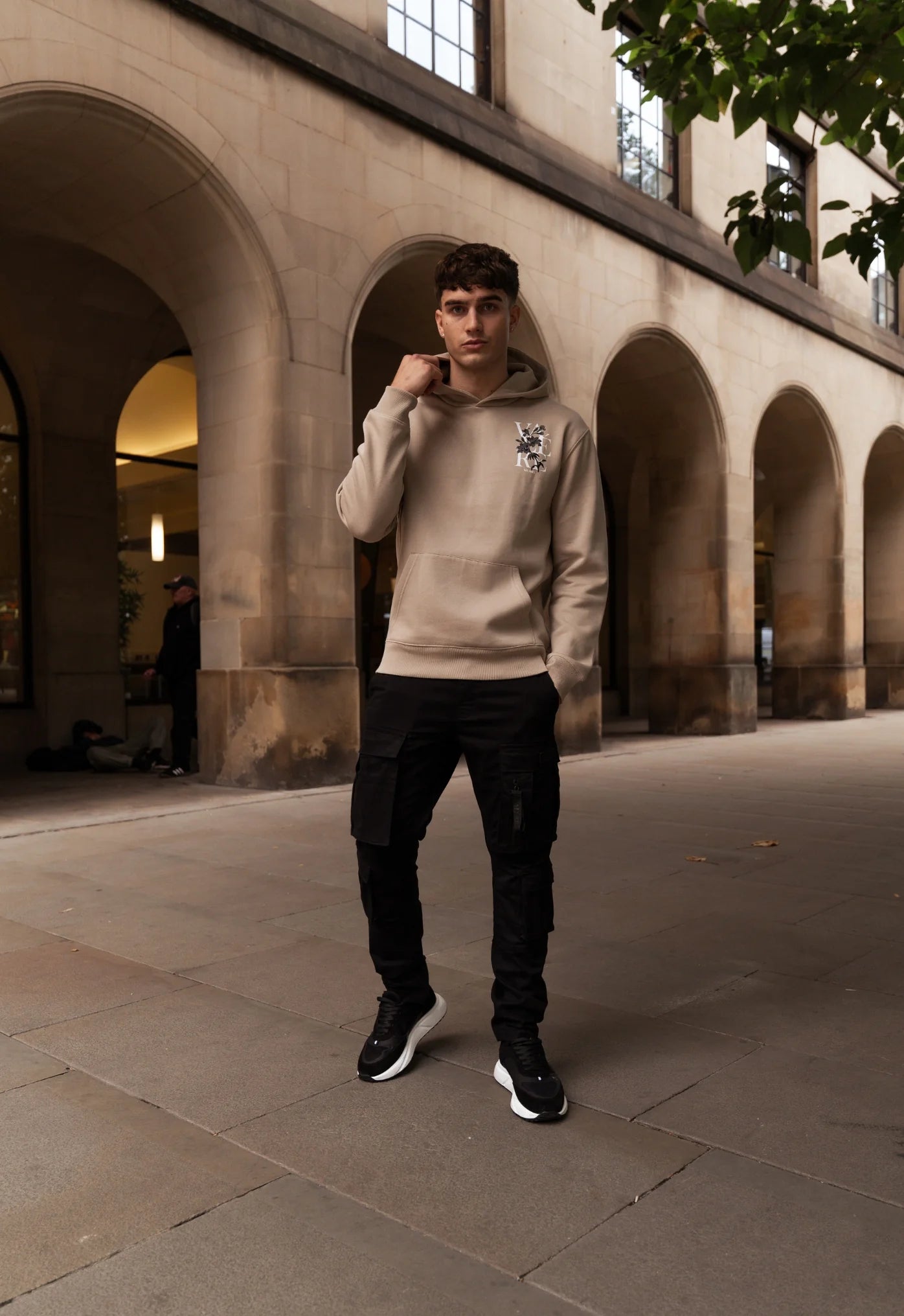 Valere Milano Carrico Cargo Pants Black