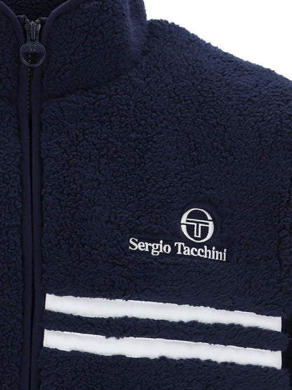 Sergio Tacchini New Supermac Borg Fleece Maritime Blue/White