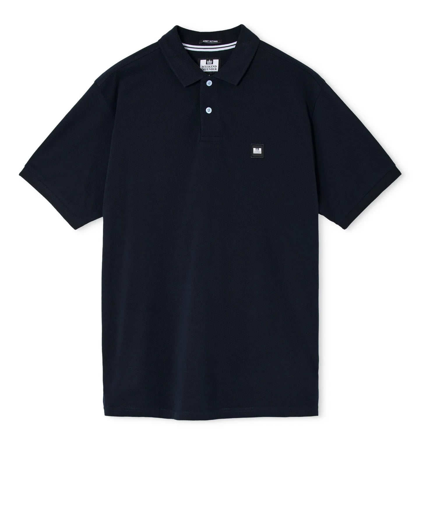 Weekend Offender Plus Size Heathcote Polo Shirt Navy