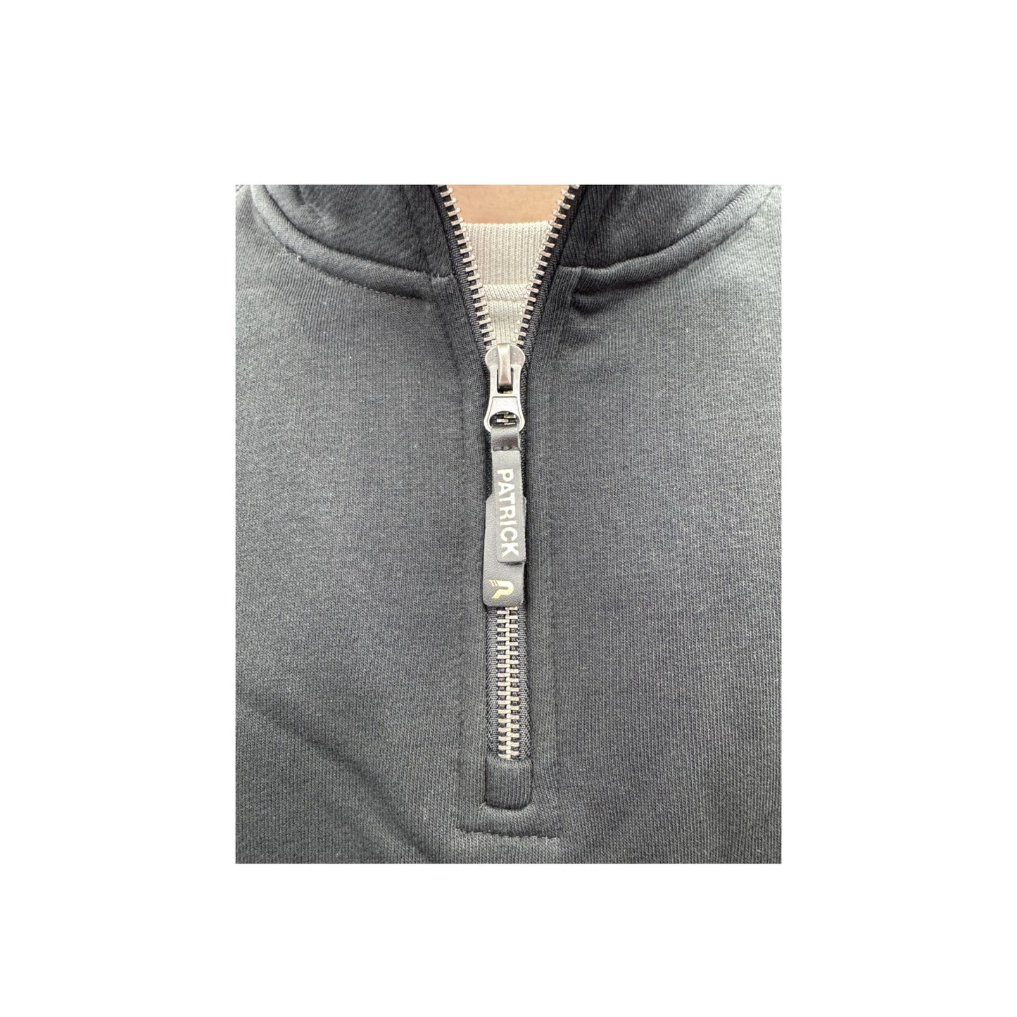 Patrick Harlem 1/4 Zip Top Black