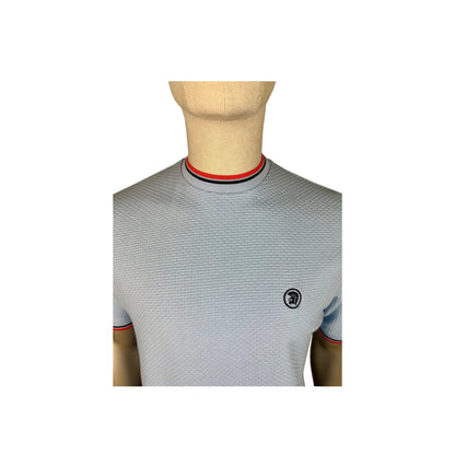 Trojan Twin Tipped Textured T-Shirt Powder
