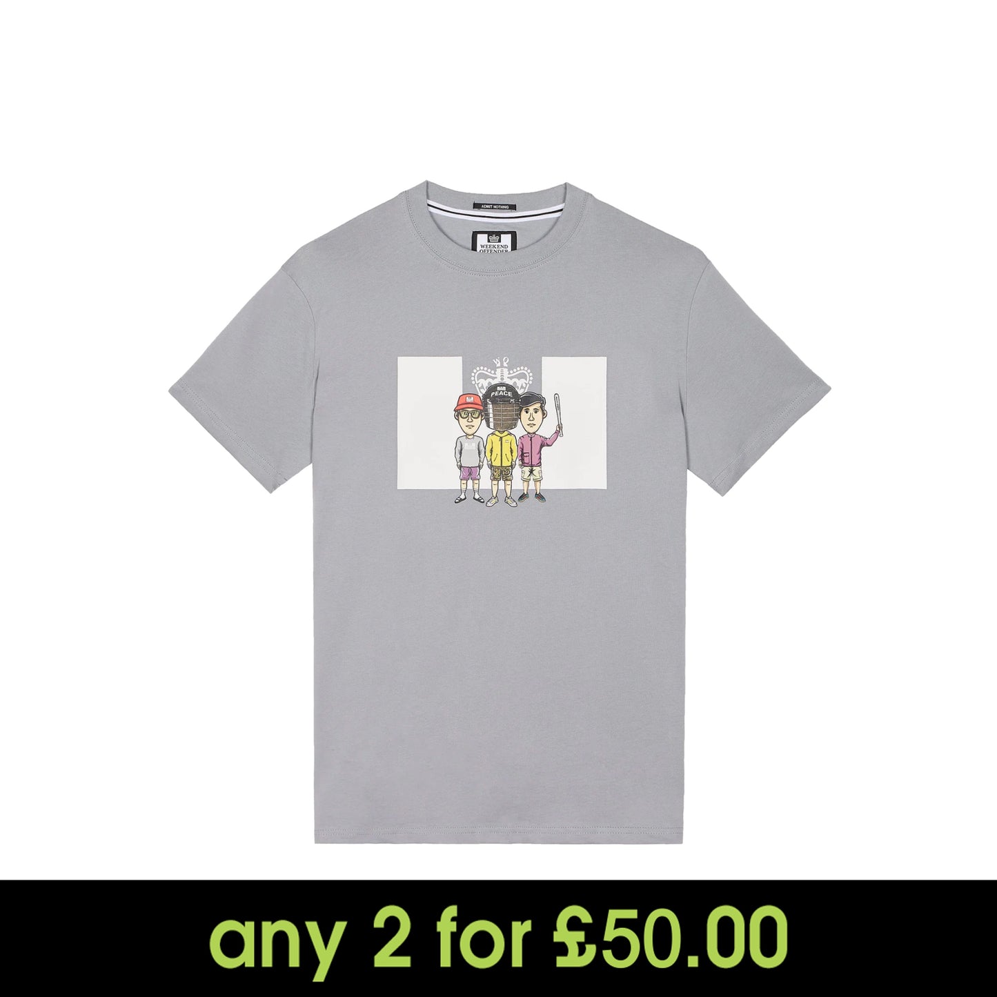 Weekend Offender Weekend Graphic T-Shirt Smokey