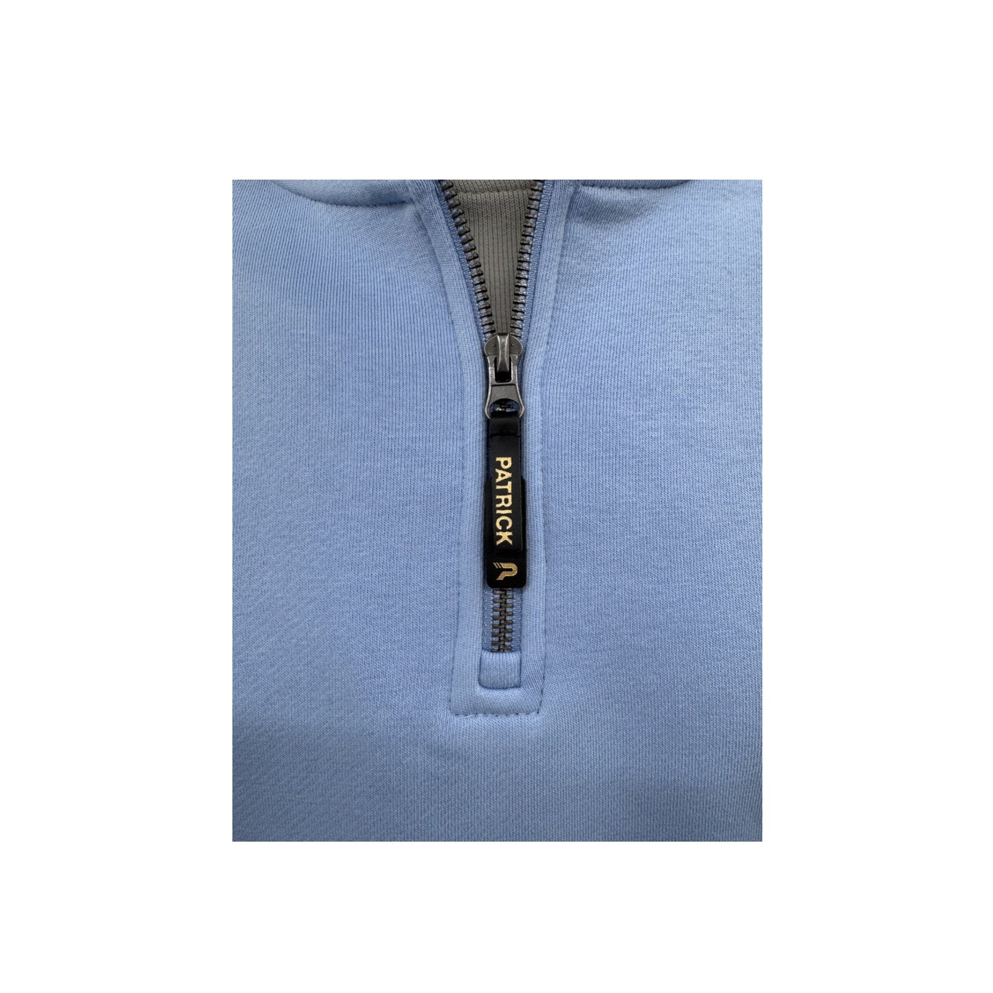 Patrick Harlem 1/4 Zip Top Sky Blue