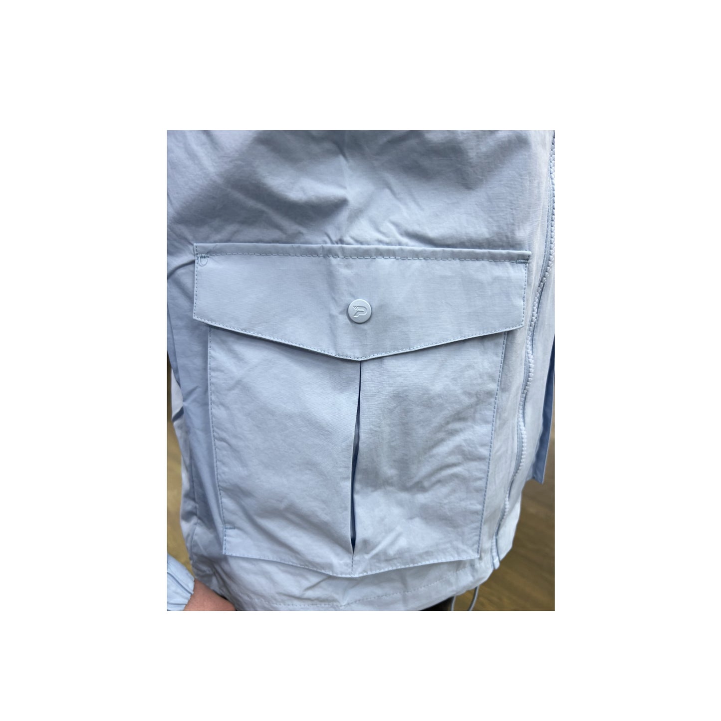 Patrick Chapman Full Zip Jacket Sky Blue