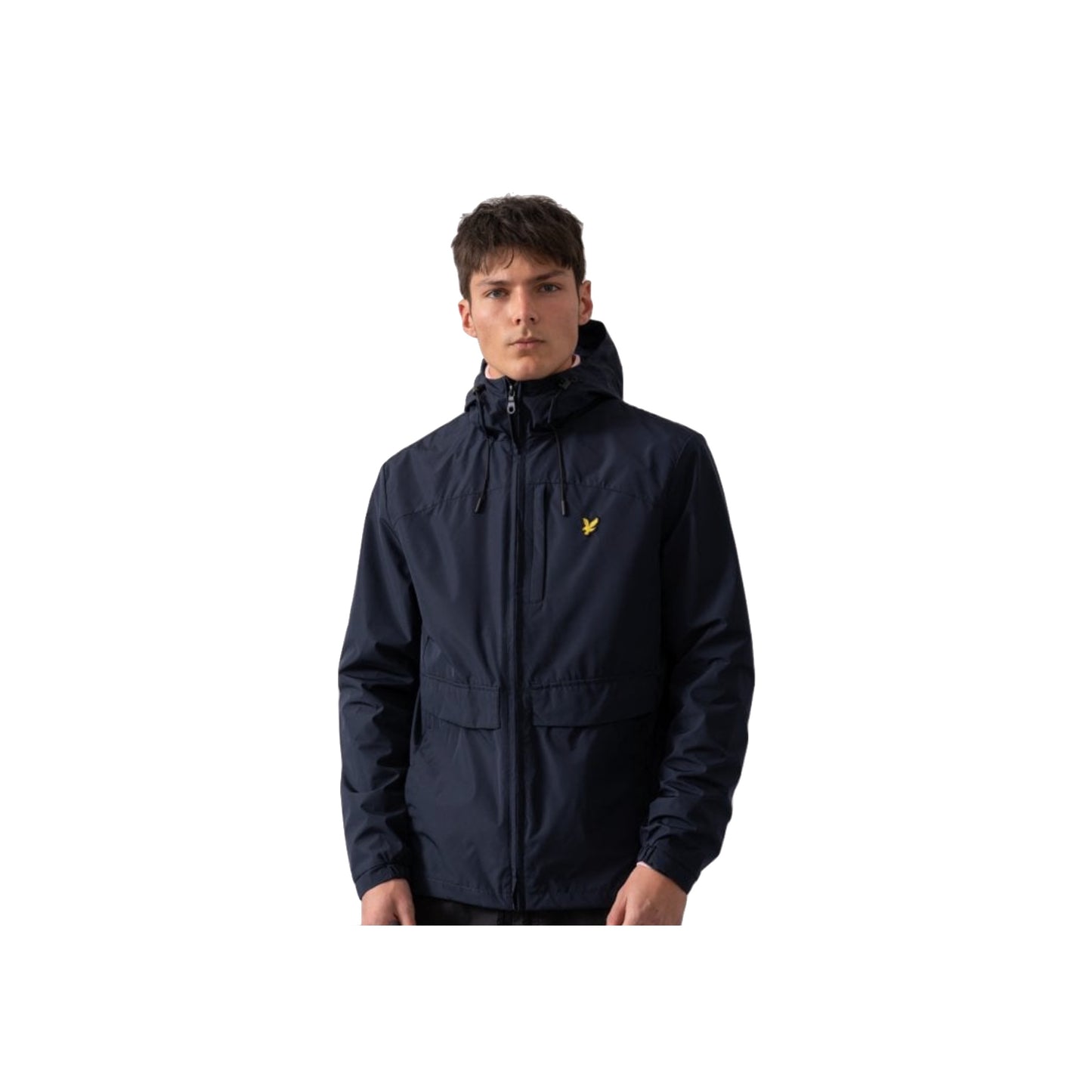 Lyle & Scott Lightweight Hooded Zip Jacket Dark Navy