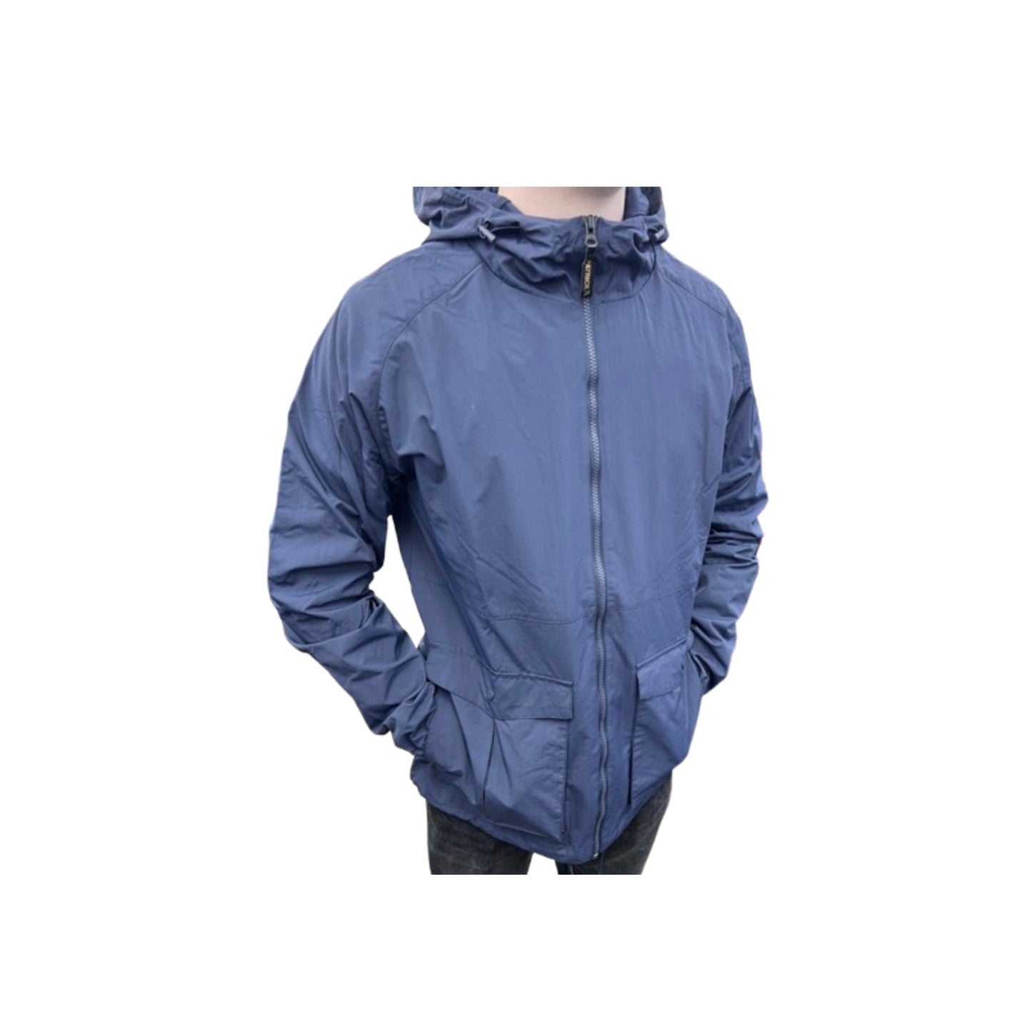 Patrick Chapman Full Zip Jacket Navy