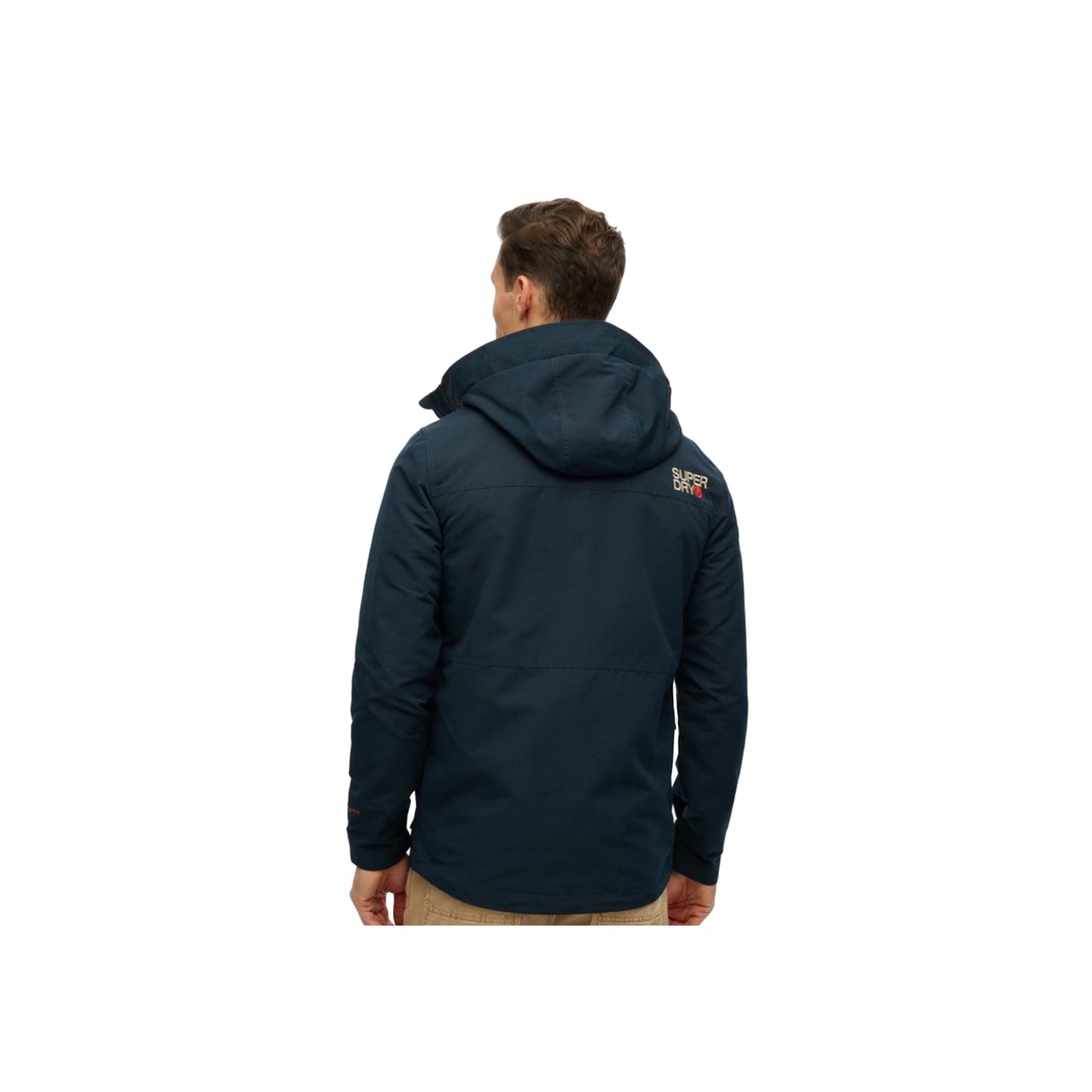 Superdry Hood Ultimate Embroidered Windbreaker Eclipse Navy