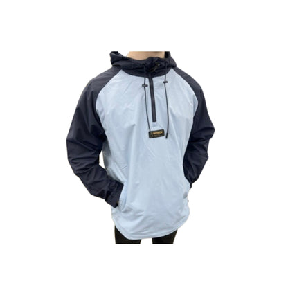 Patrick Lawson Overhead Jacket Navy/Sky Blue