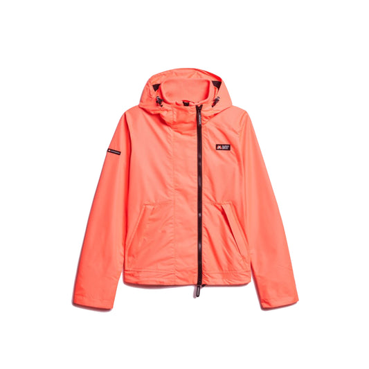 Superdry Hooded Mountain Windbreaker Jacket Patelline Coral