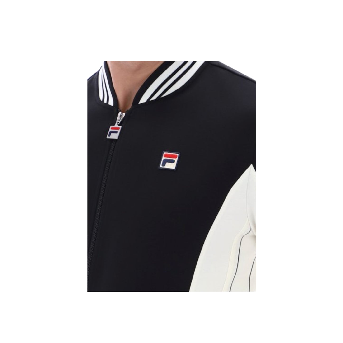 FILA Settanta Track Jacket Black/Gardenia