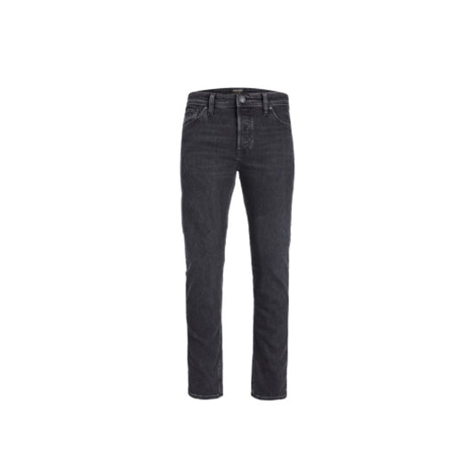 Jack & Jones Mike Tapered Fit Jeans Black Denim