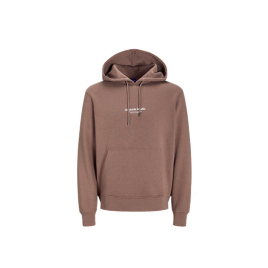 Jack & Jones JORVESTERBRO Sweat Hood Deep Taupe