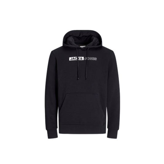 Jack & Jones CORP Play Sweat Hood Black